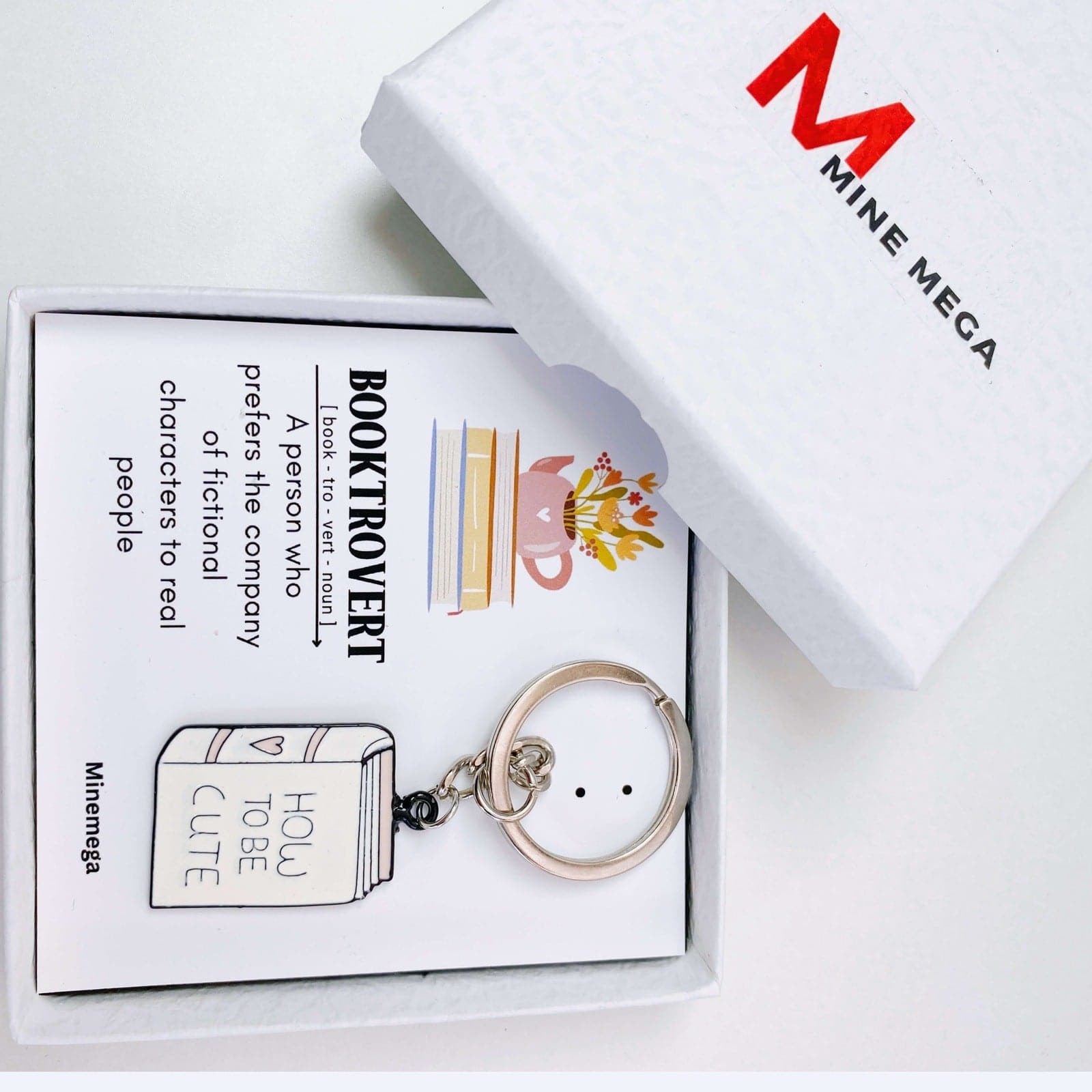 Booklover's Keychain