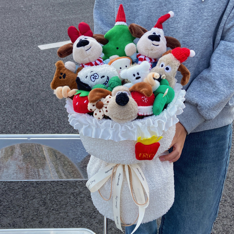 Christmas bouquet for your dog