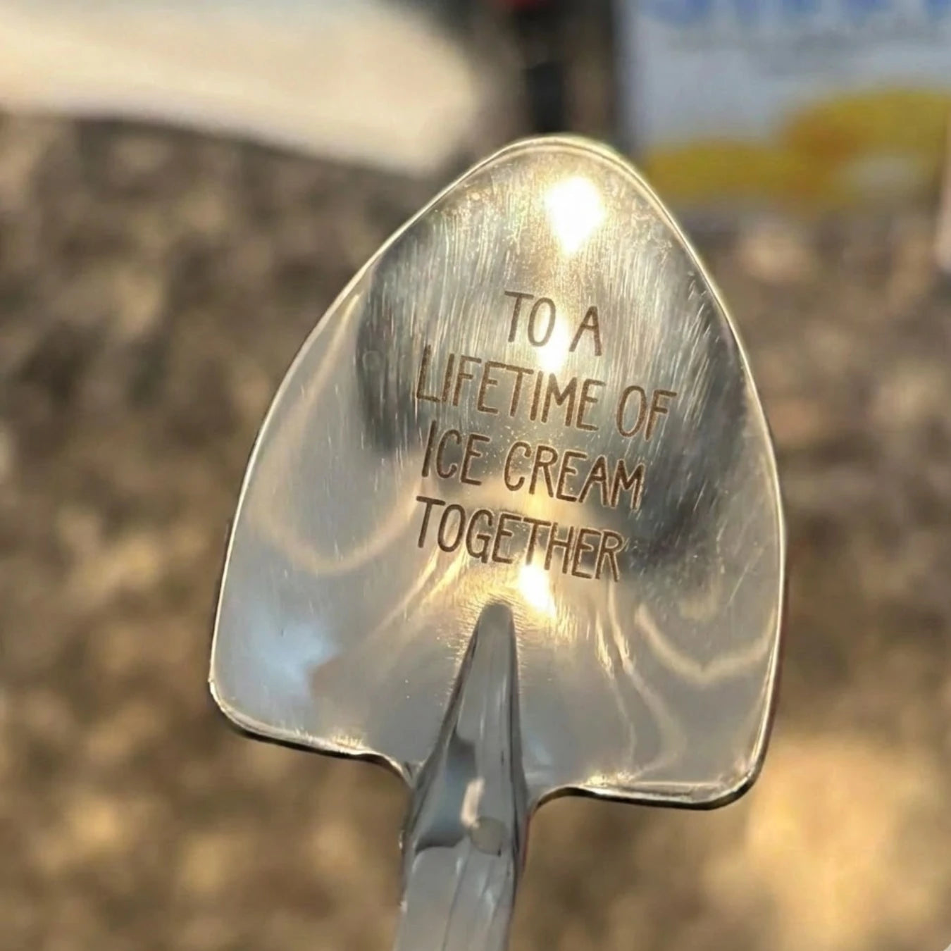 Custom Engraved Ice Cream Shovel