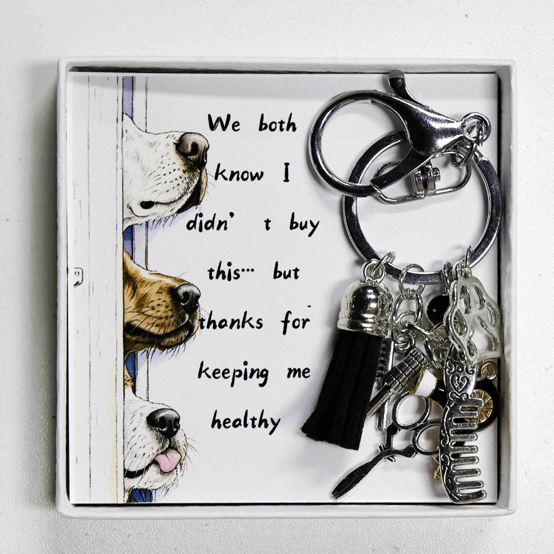 Pet Appreciation Handmade Keychain