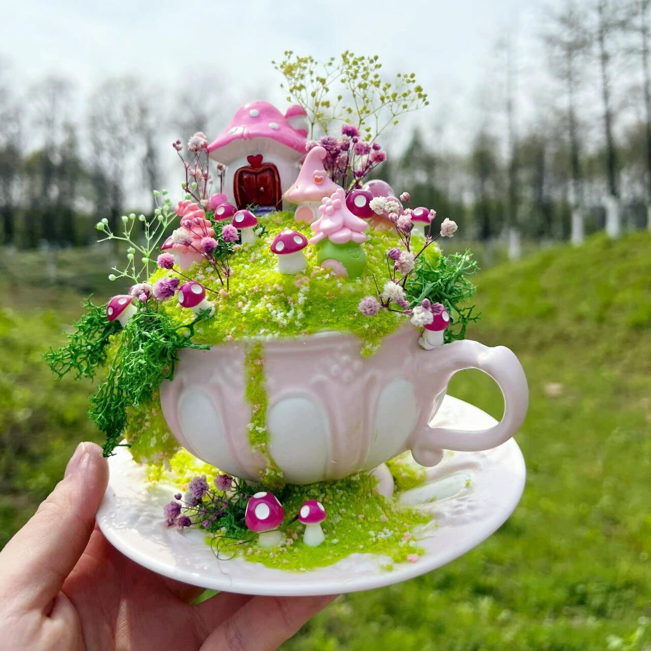 Whimsical Teacup Worlds