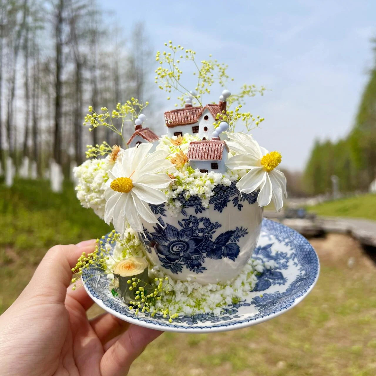 Whimsical Teacup Worlds