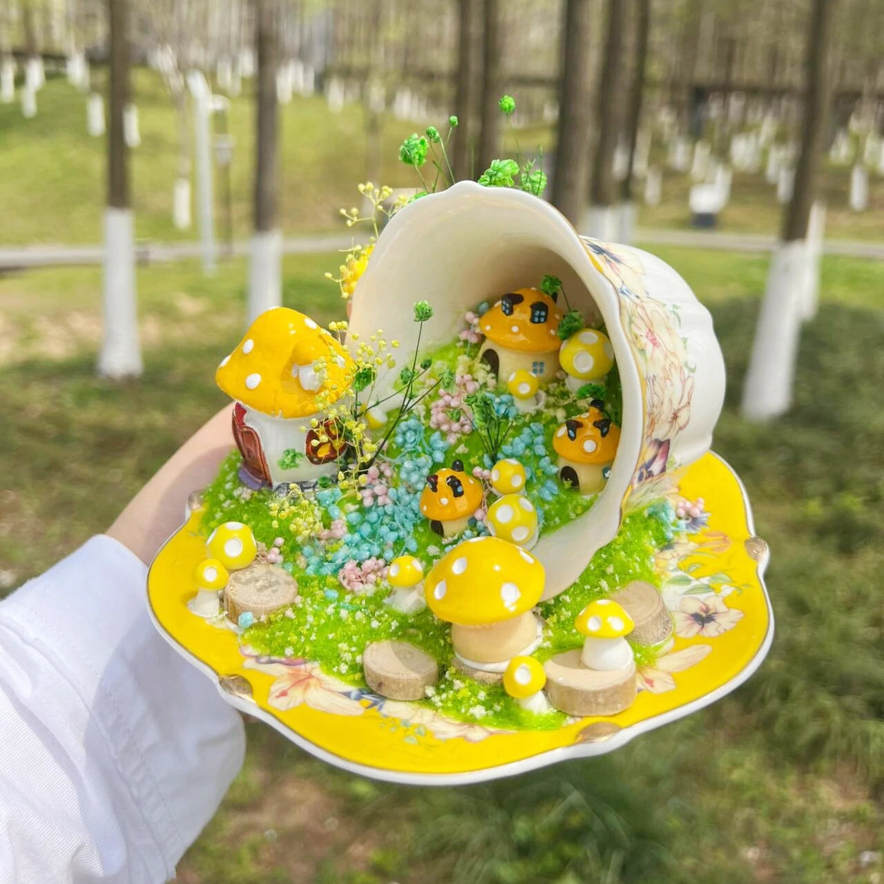 Whimsical Teacup Worlds