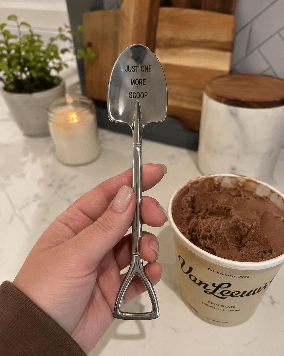 Funny Ice Cream Shovel Spoon