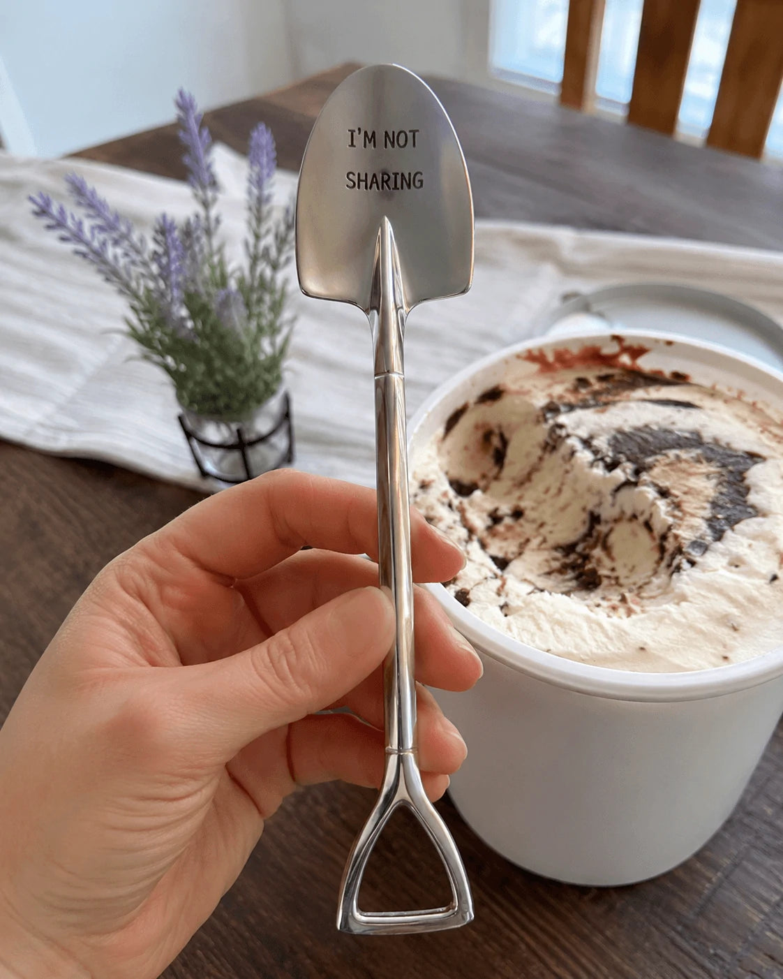 Funny Ice Cream Shovel Spoon
