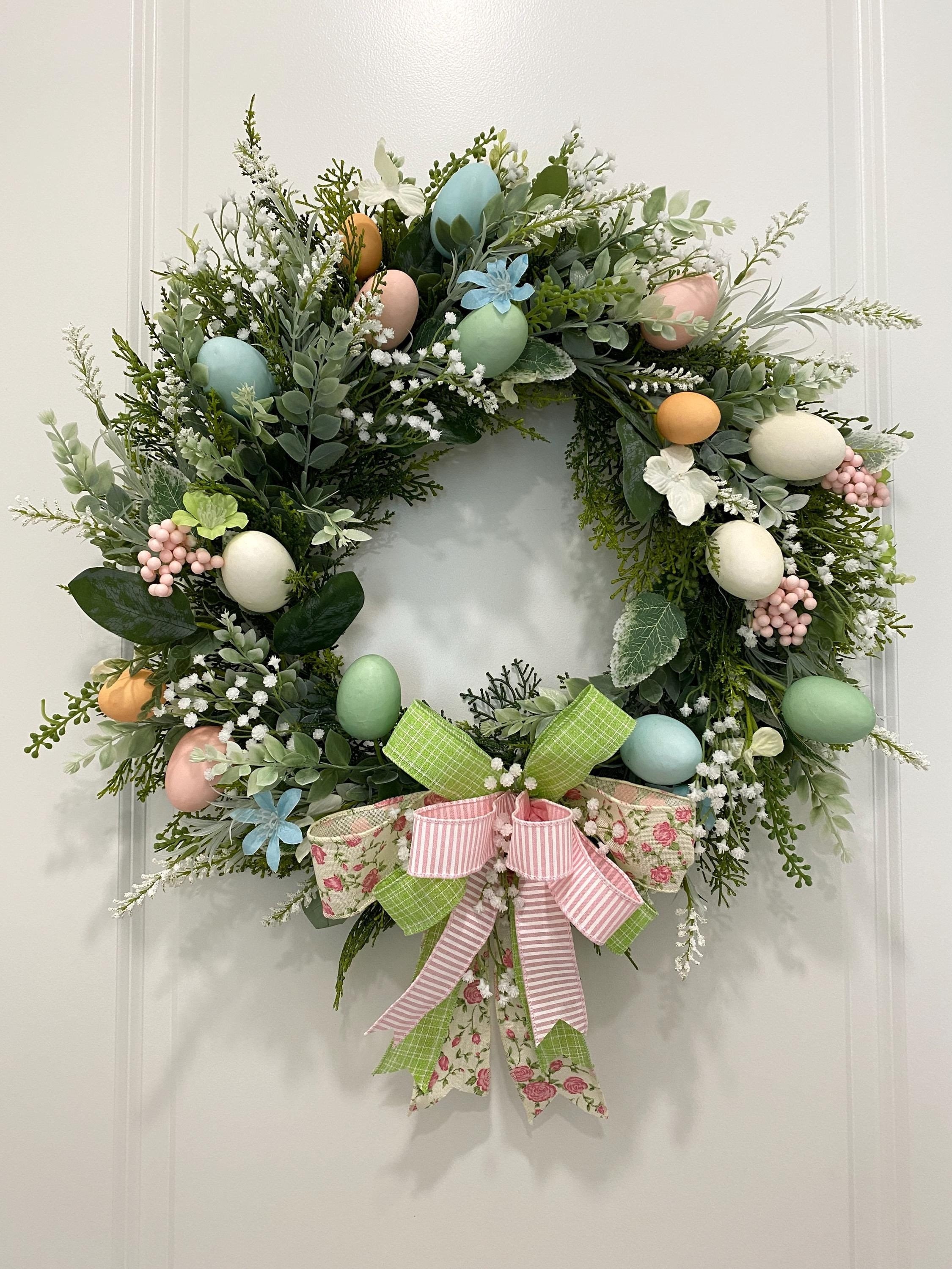 Grapevine Wreath, Easter Egg Wreath