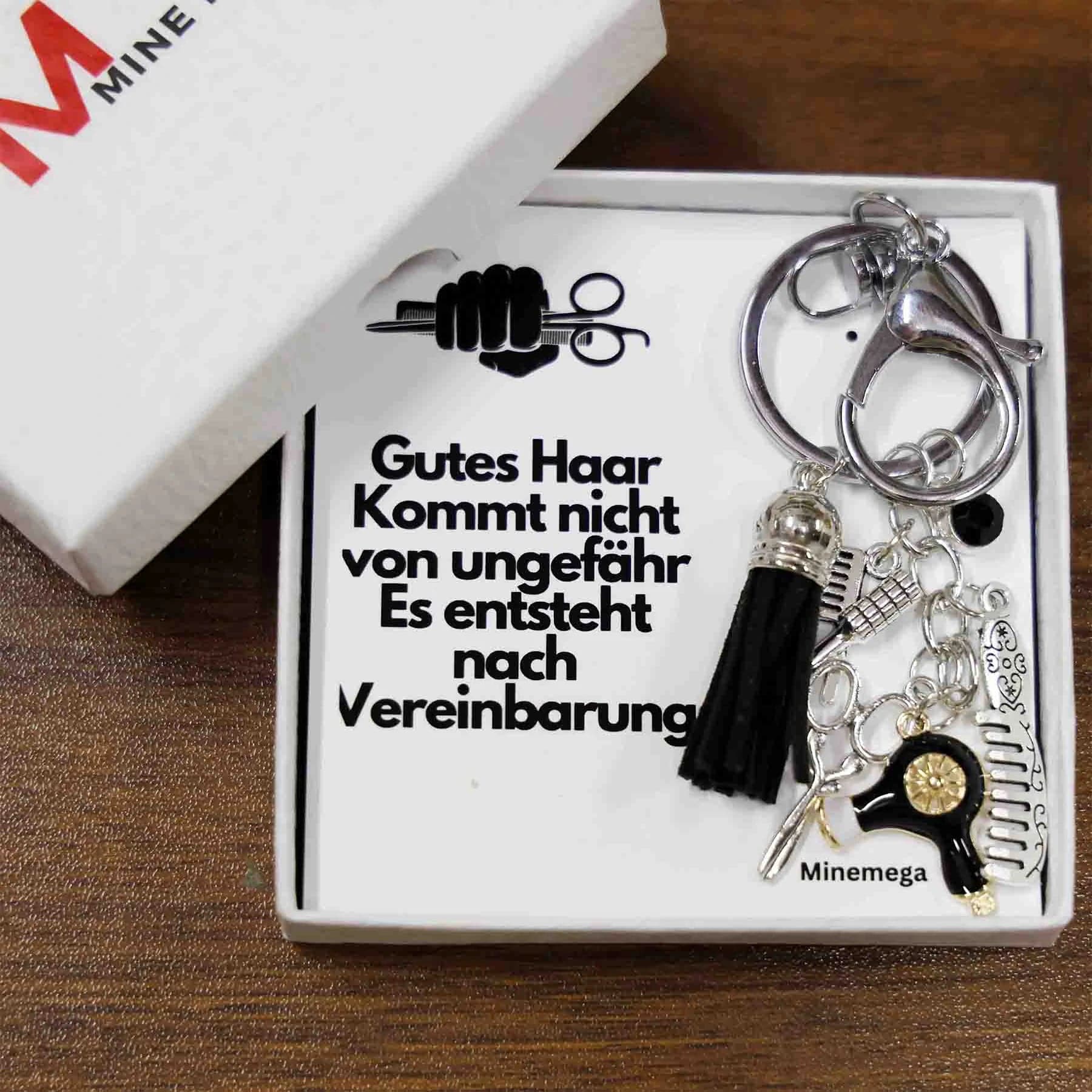 Friseur Geschenk Schlüsselanhänger