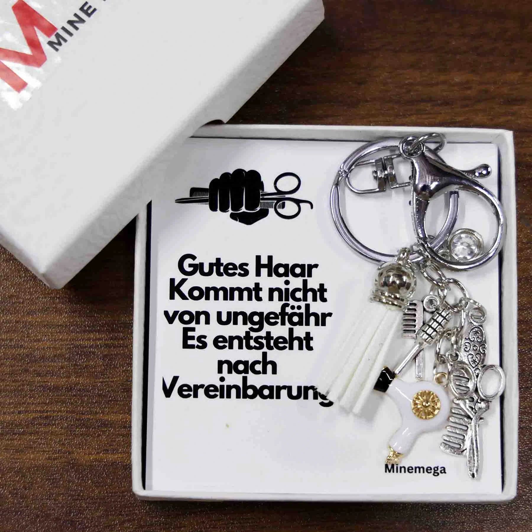 Friseur Geschenk Schlüsselanhänger