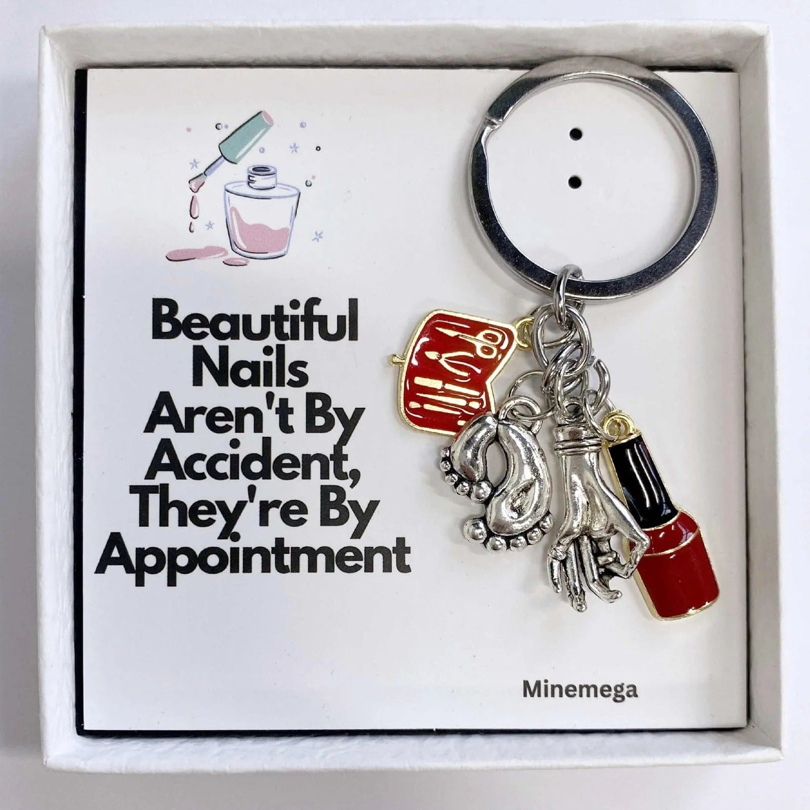 Manicurist Keychain