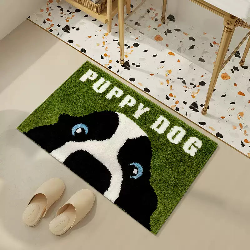 Puppy Dog Welcome Mat