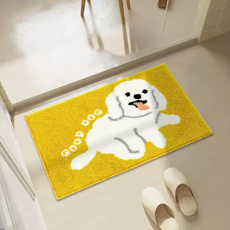 Puppy Dog Welcome Mat