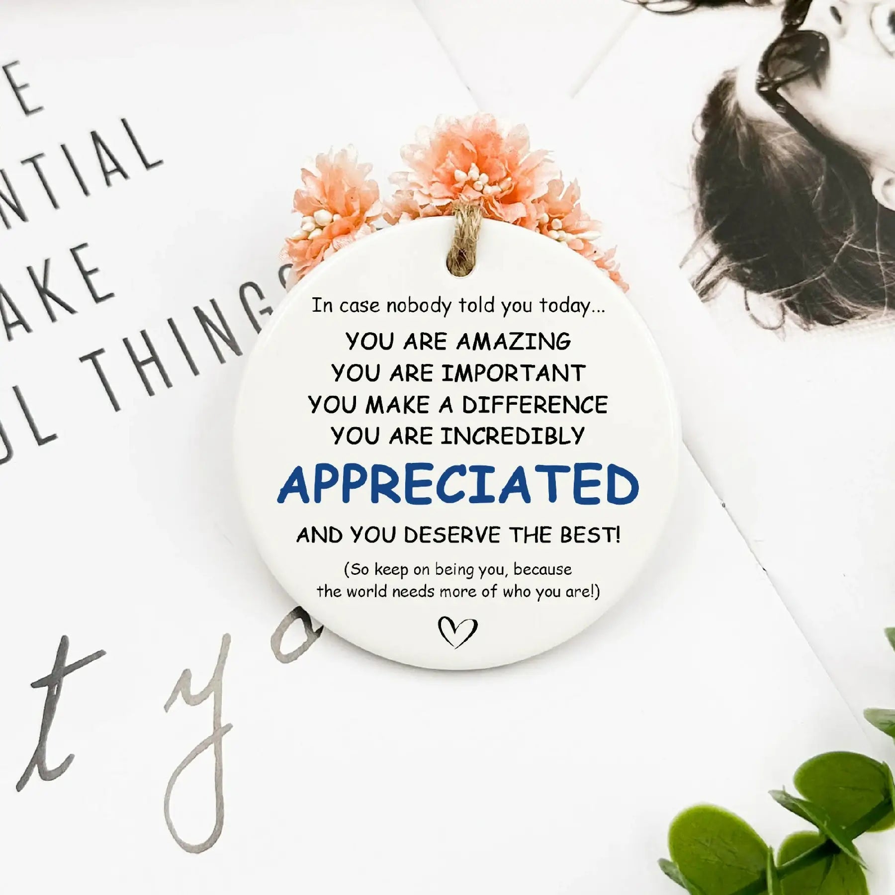 Uplifting Handmade Appreciation Keepsake