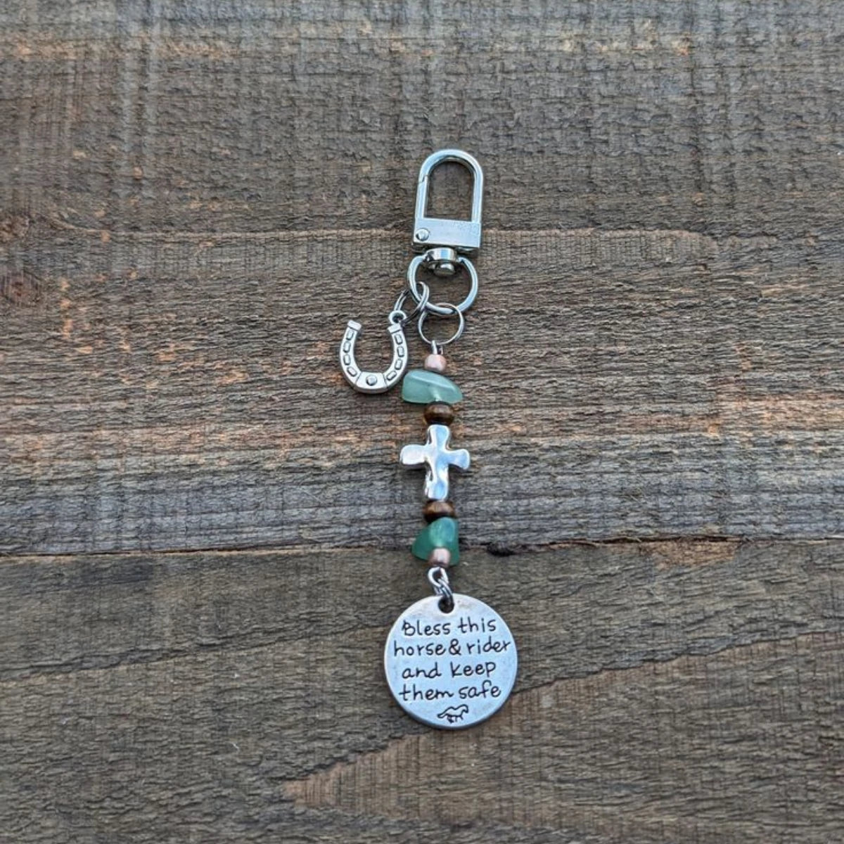 Western Horse Blessing Charm