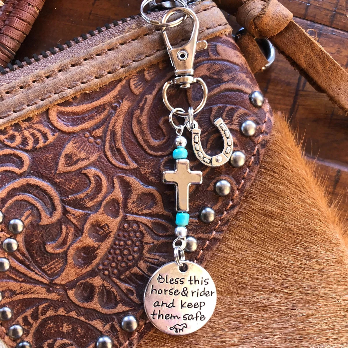 Western Horse Blessing Charm