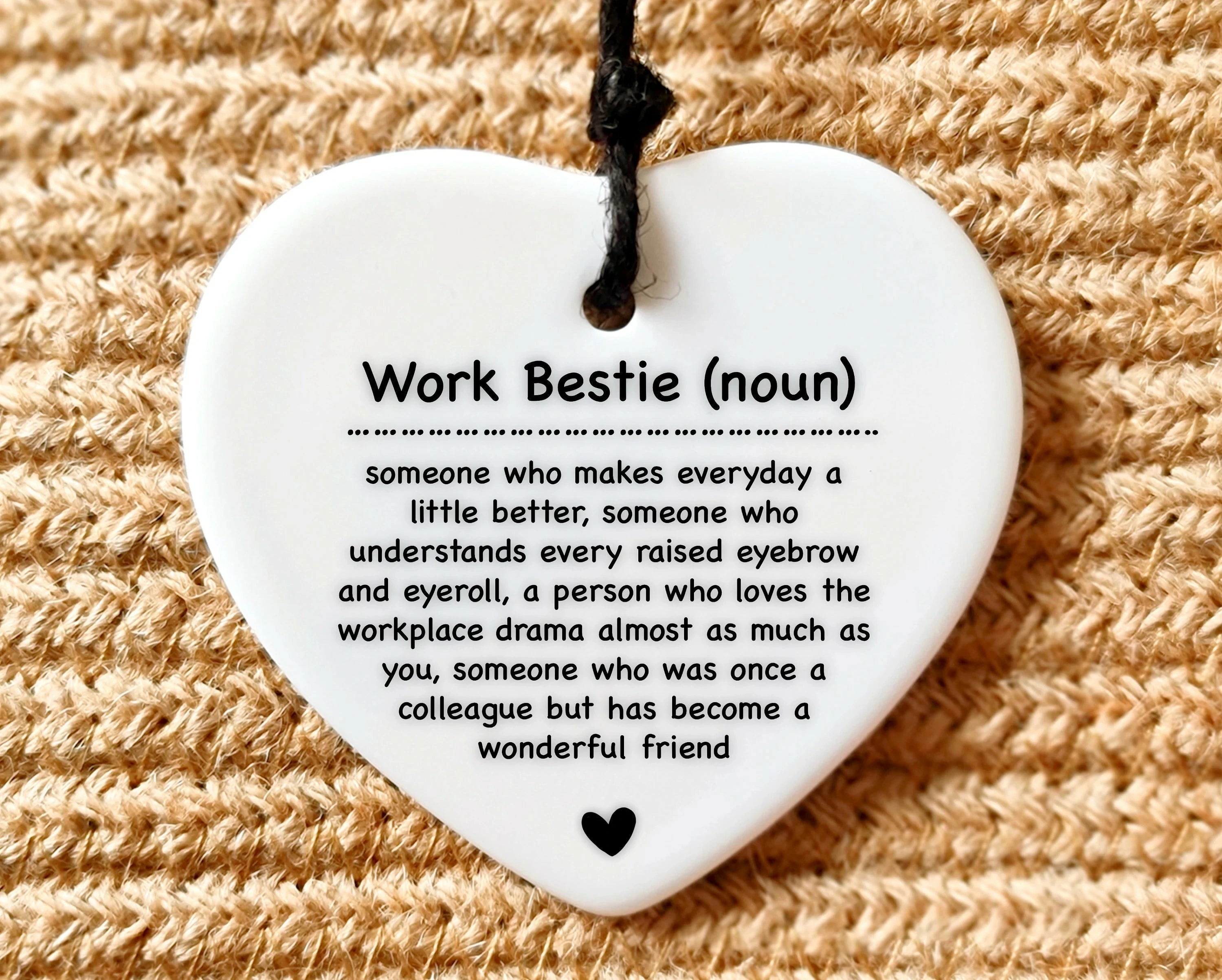 Colleagues friendship keepsake