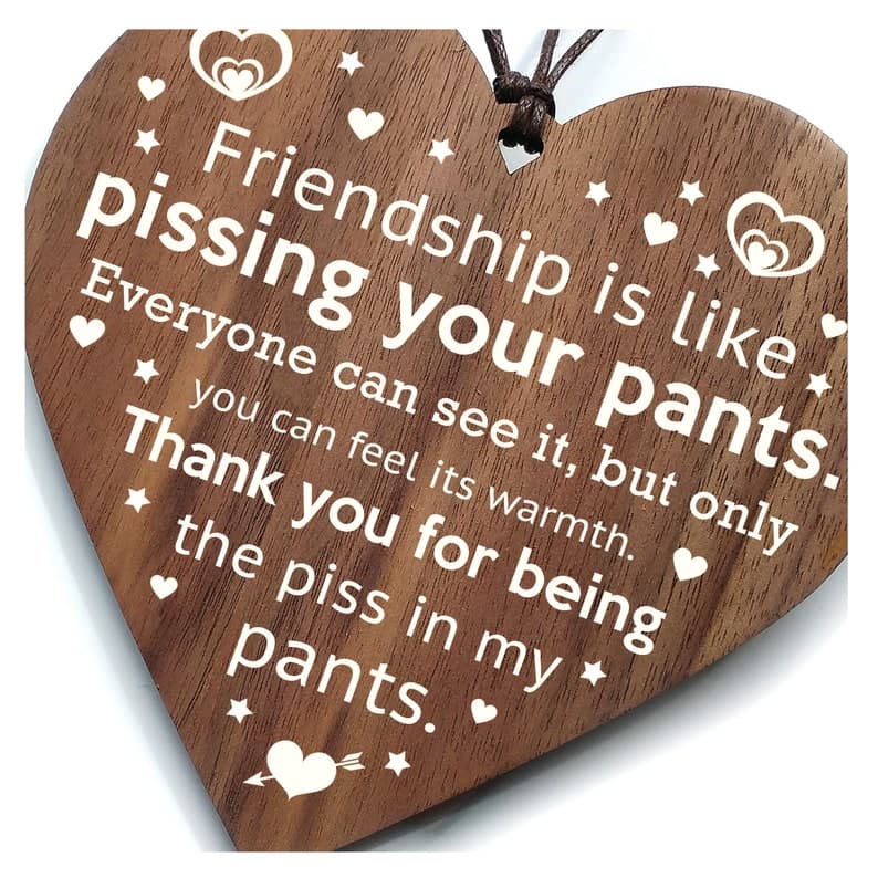 Friendship Wood Keepsake