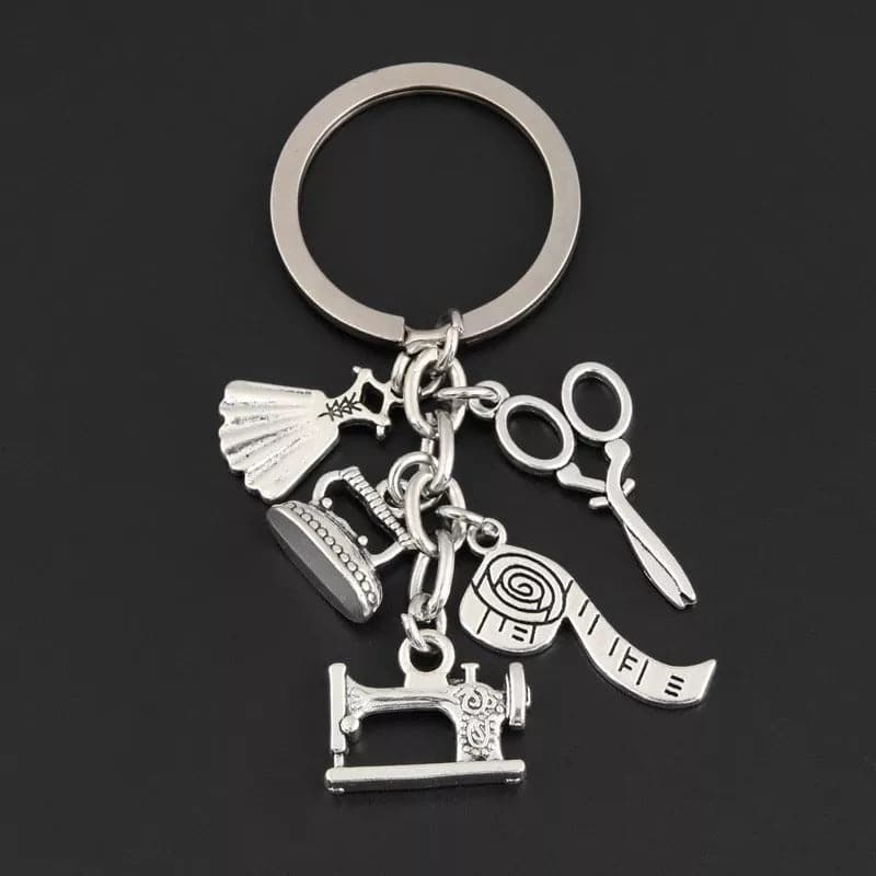 Sewing Machine Keychain