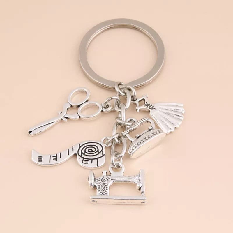 Sewing Machine Keychain