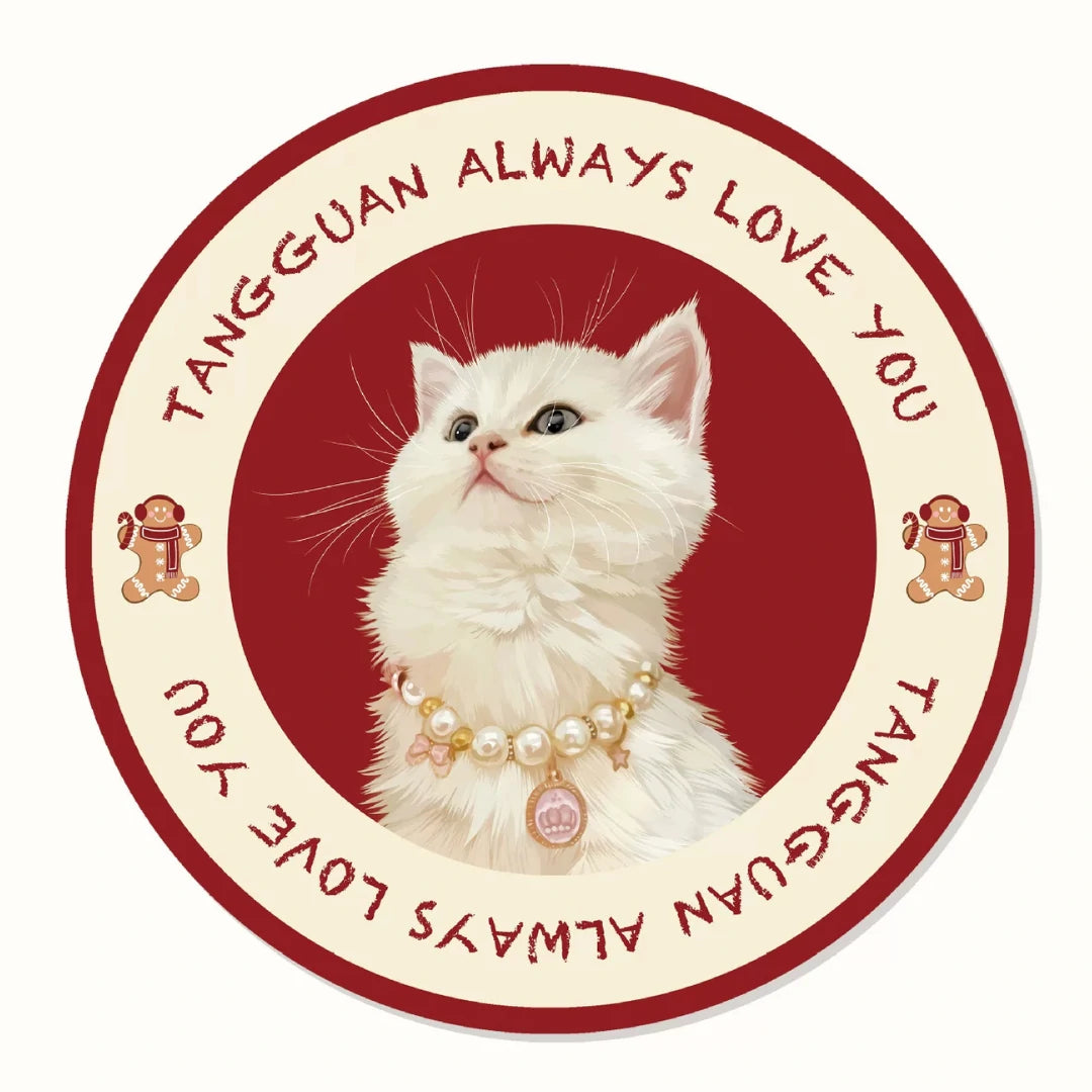 Custom Pet Face Mat – Hand-Sketched Personalized Dog & Cat Rug