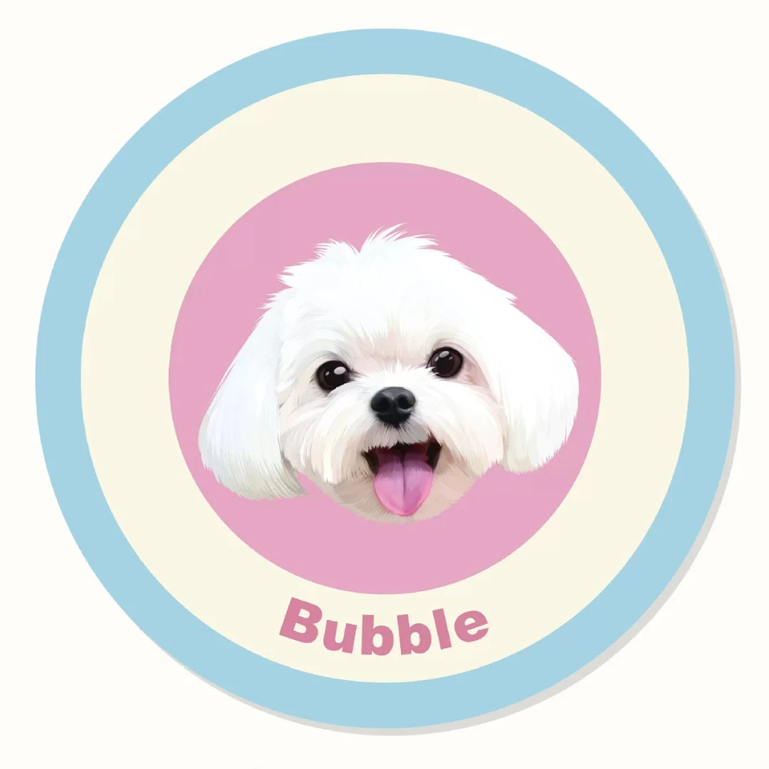 Custom Pet Face Mat – Hand-Sketched Personalized Dog & Cat Rug