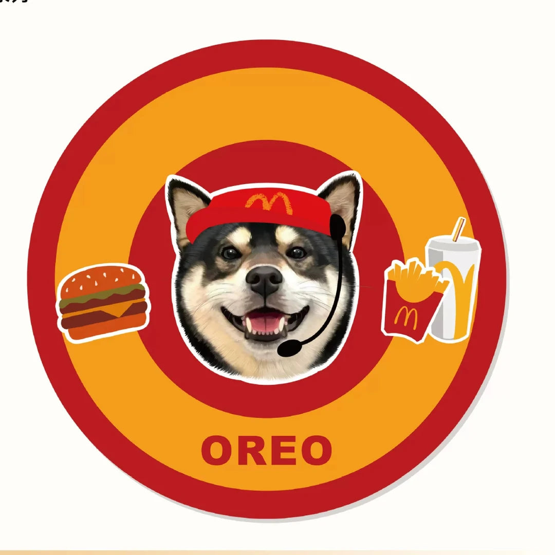 Custom Pet Face Mat – Hand-Sketched Personalized Dog & Cat Rug