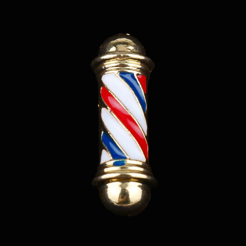 Barber Pole Brooches
