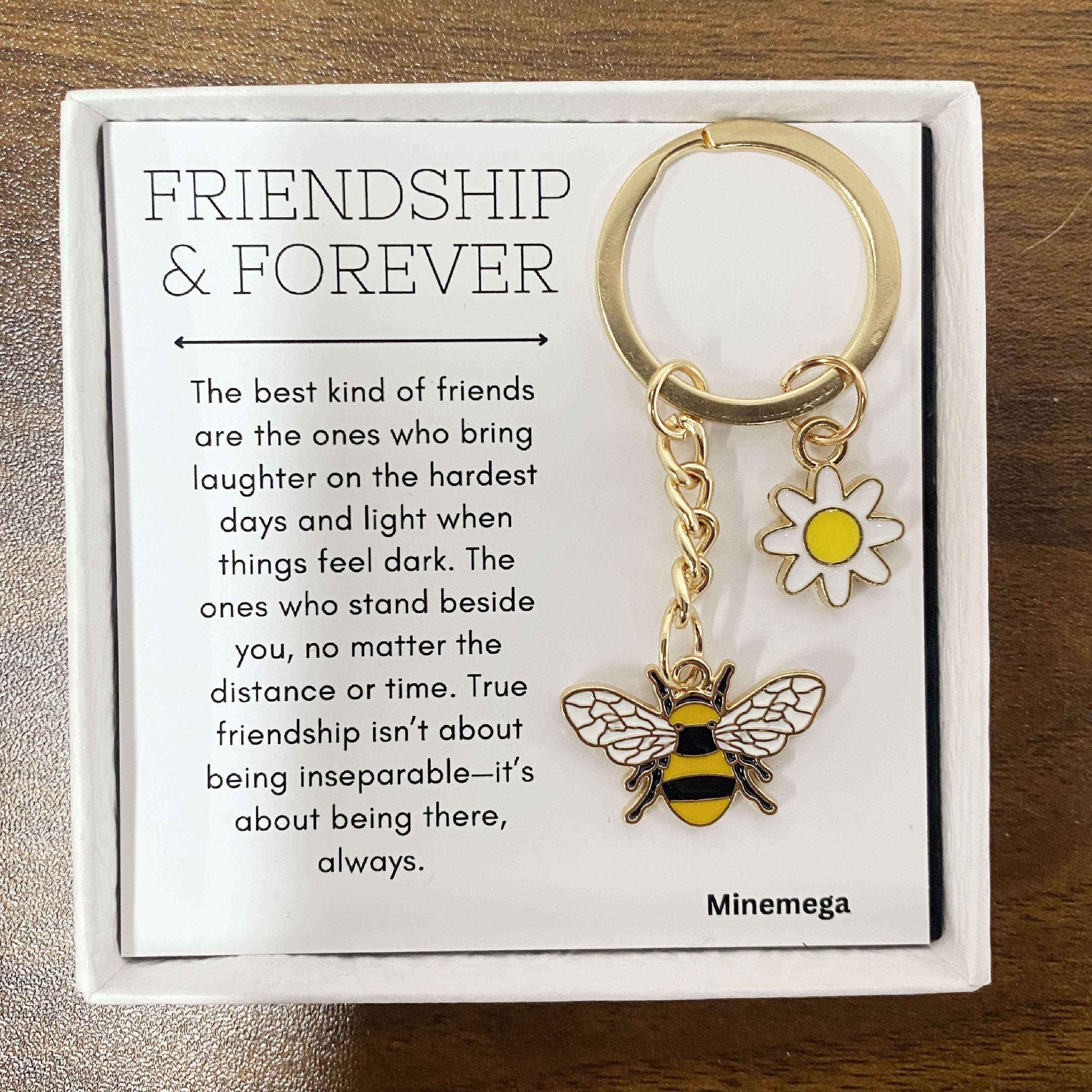 Bee Side You Keychain