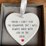 Thinking Of You Friend Ceramic Ornament