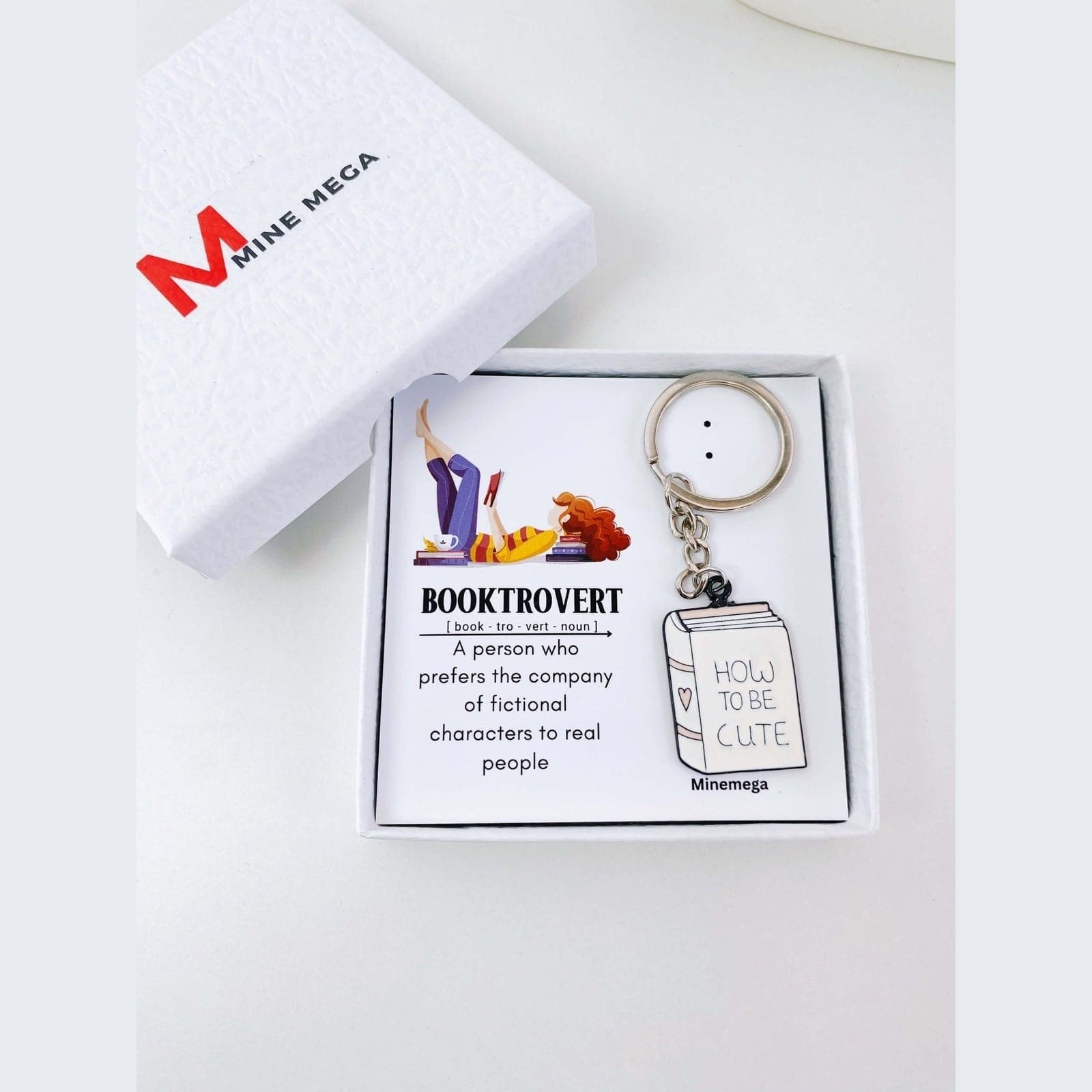 Booklover's Keychain