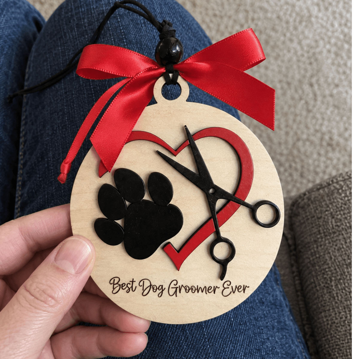 Dog Groomer Appreciation Christmas Ornament