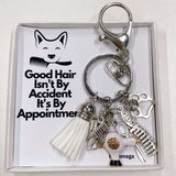 Dog Groomer's Handmade Keychain