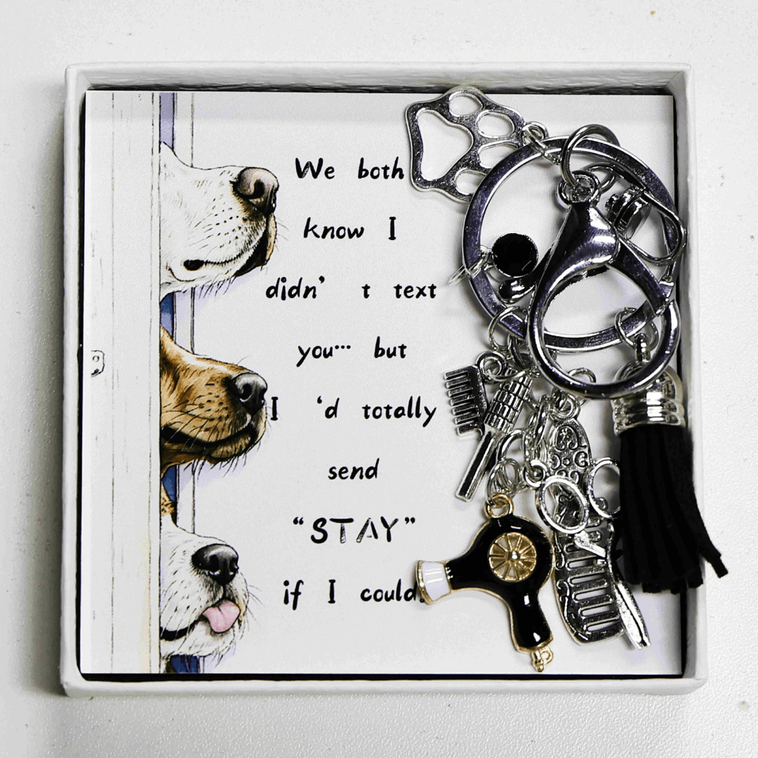 Pet Appreciation Handmade Keychain