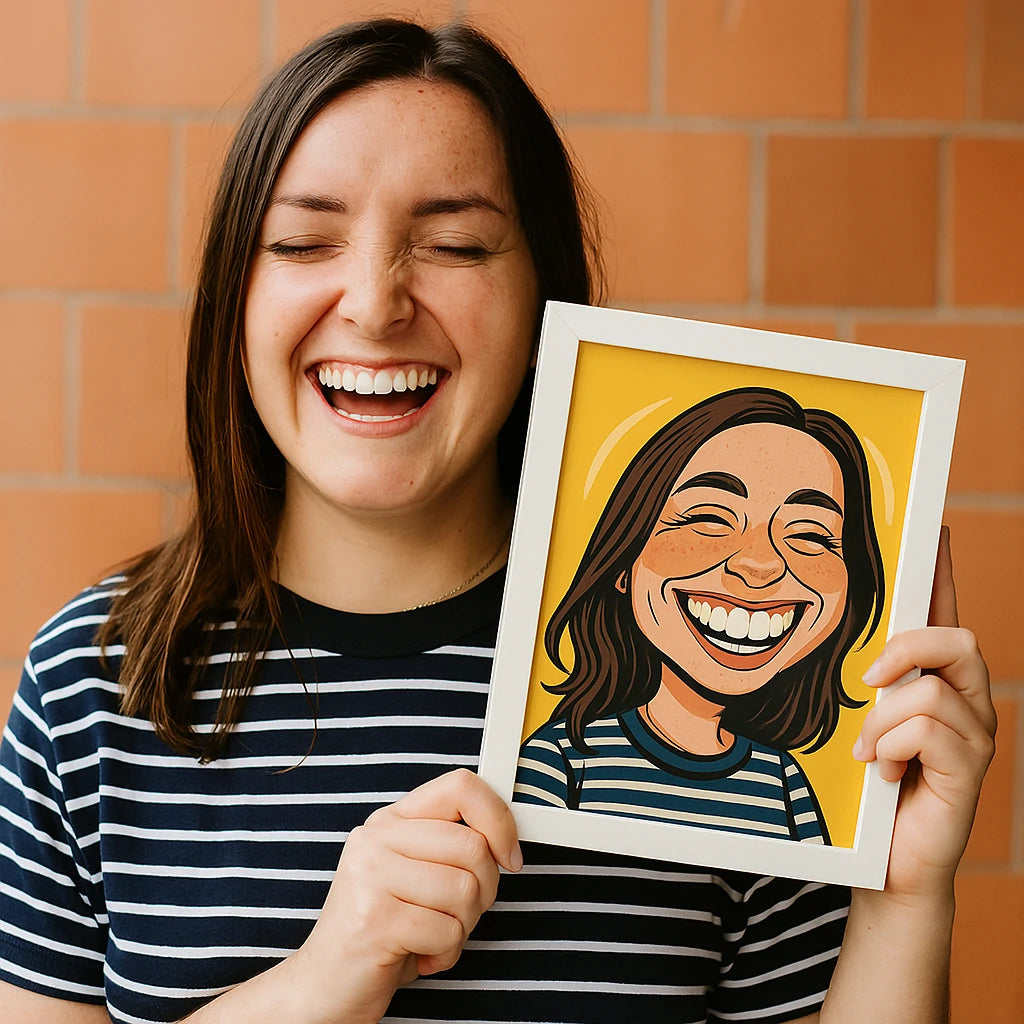 Drawn to You – A Custom Framed Portrait to Keep Your Love Close