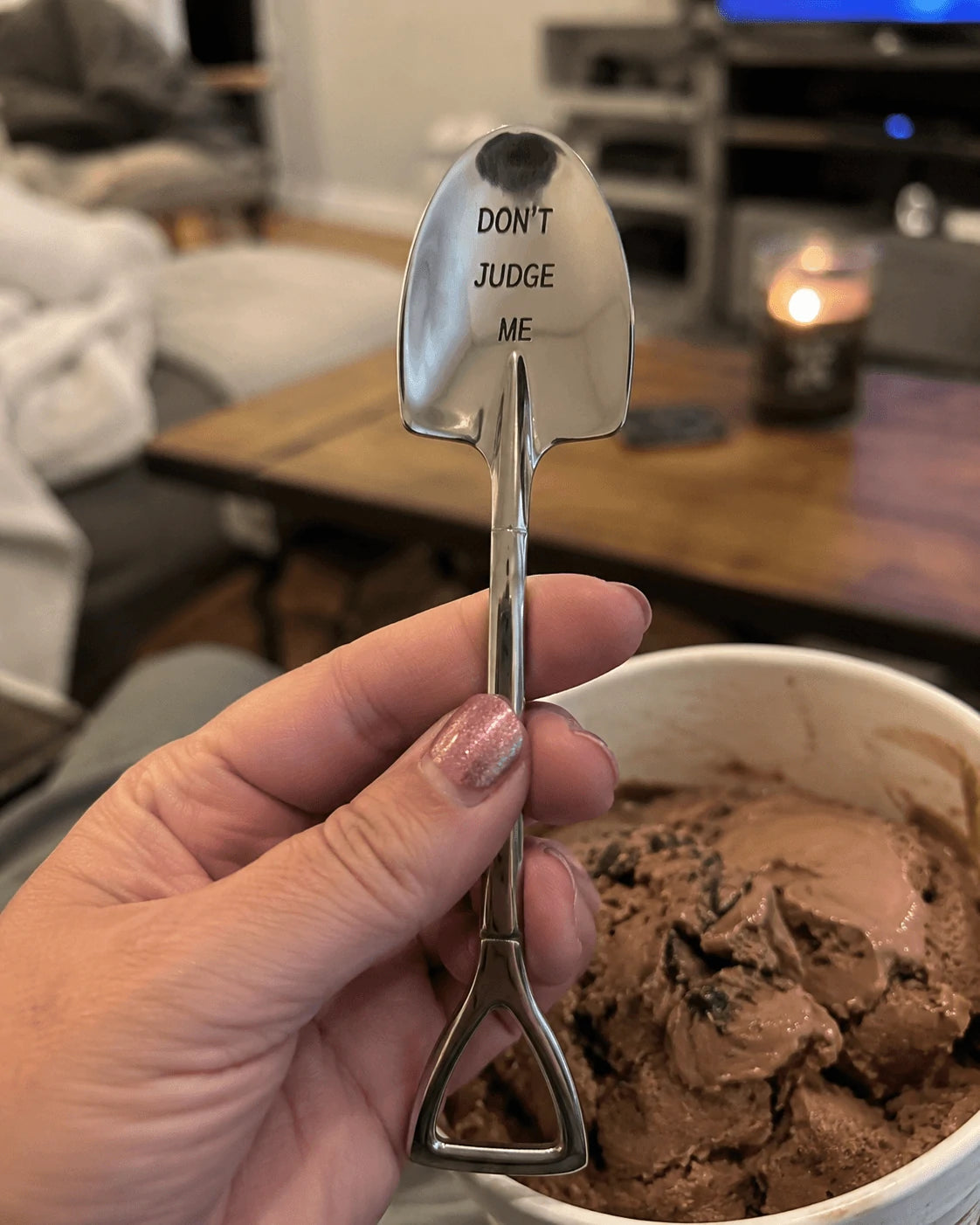 Funny Ice Cream Shovel Spoon