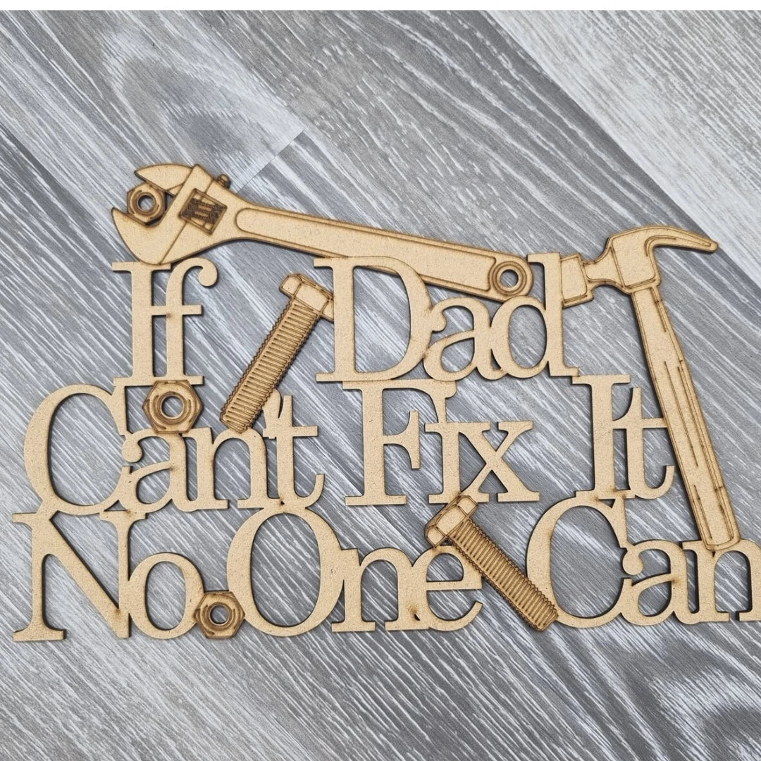 Funny Tool Sign for the Family Fixer