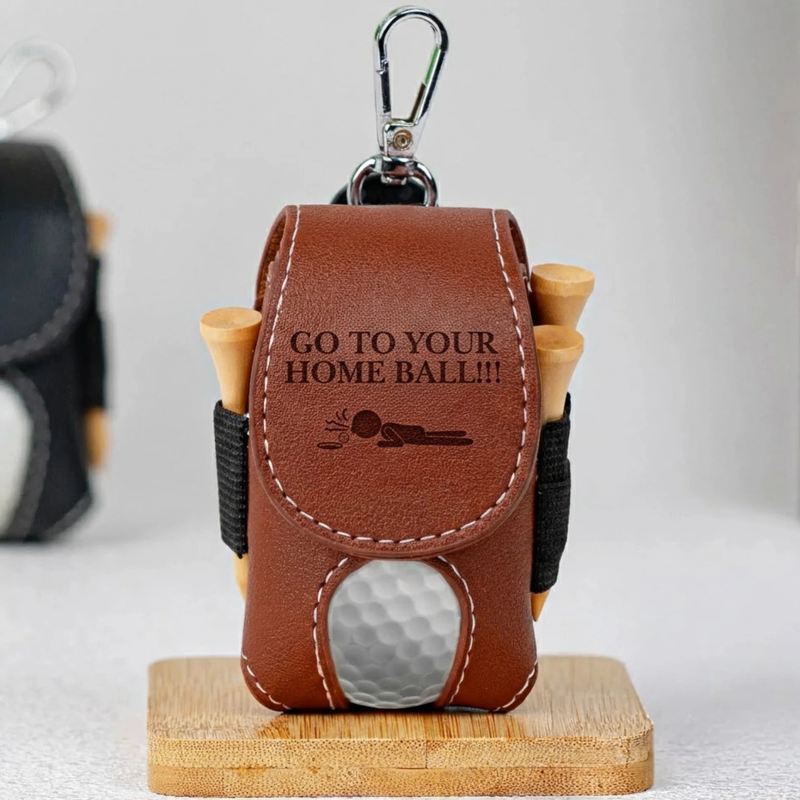 “Go to Your Home Ball!!!” Funny Golf Ball Bag