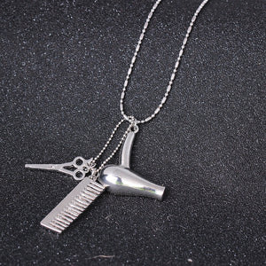 Hair drier charm  Necklace