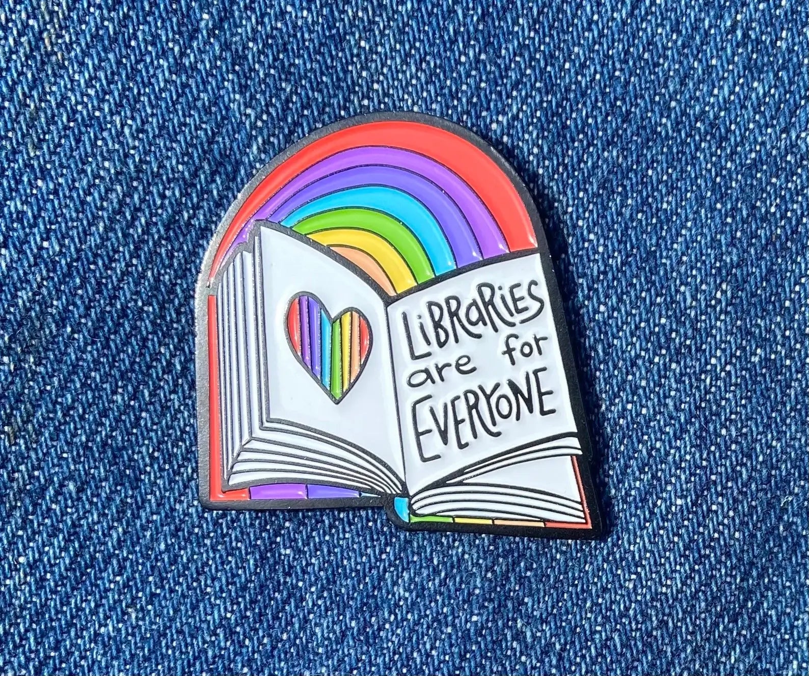 You are safe with me  Enamel Pin