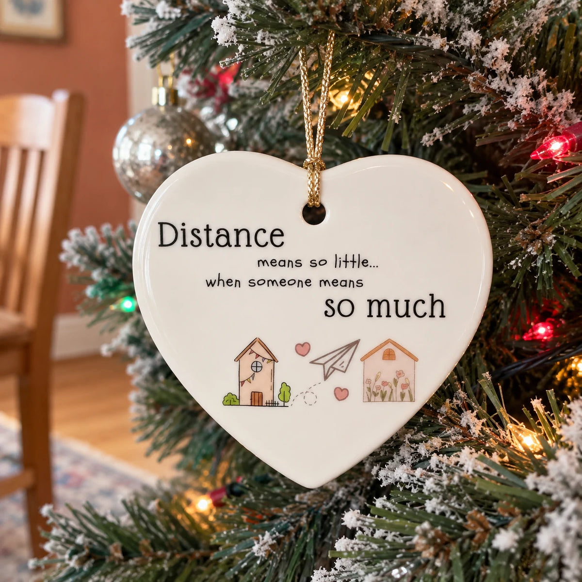 Miles Apart, Close at Heart – Heartfelt Ornaments for Loved Ones