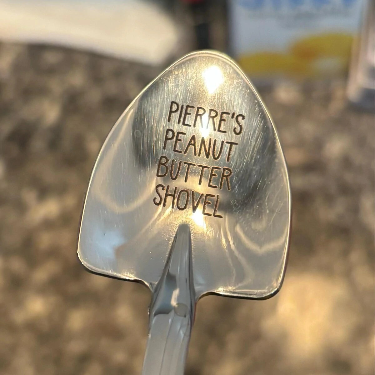 Peanut Butter Shovel Personalized Name Shovel