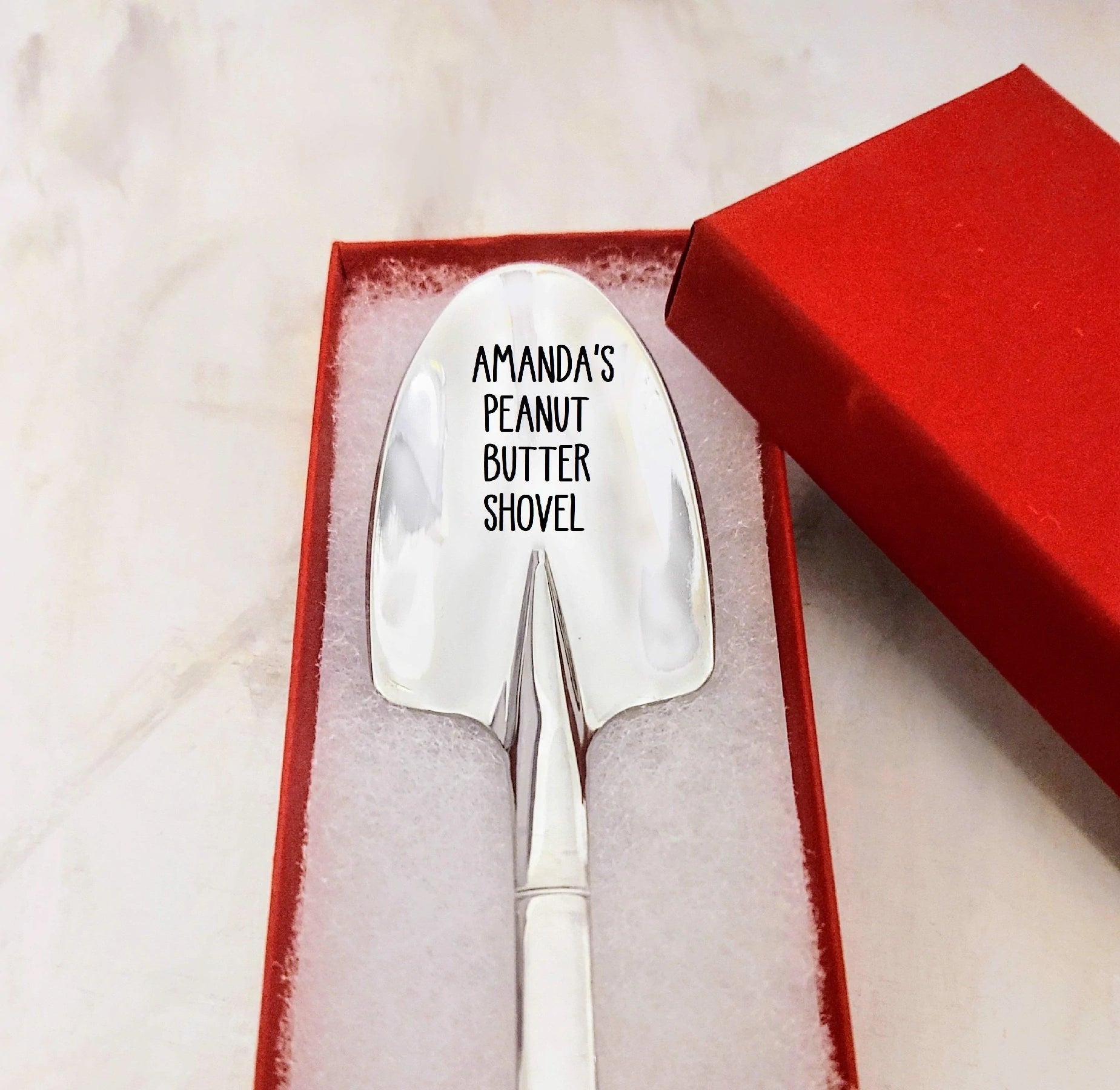 Peanut Butter Shovel Personalized Name Shovel