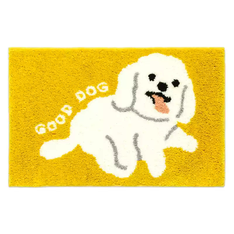 Puppy Dog Welcome Mat