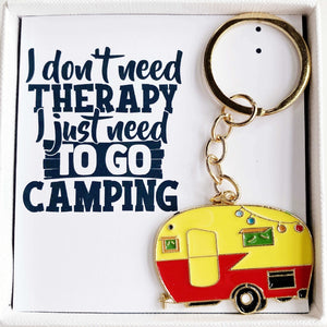 RV Camper Keychain