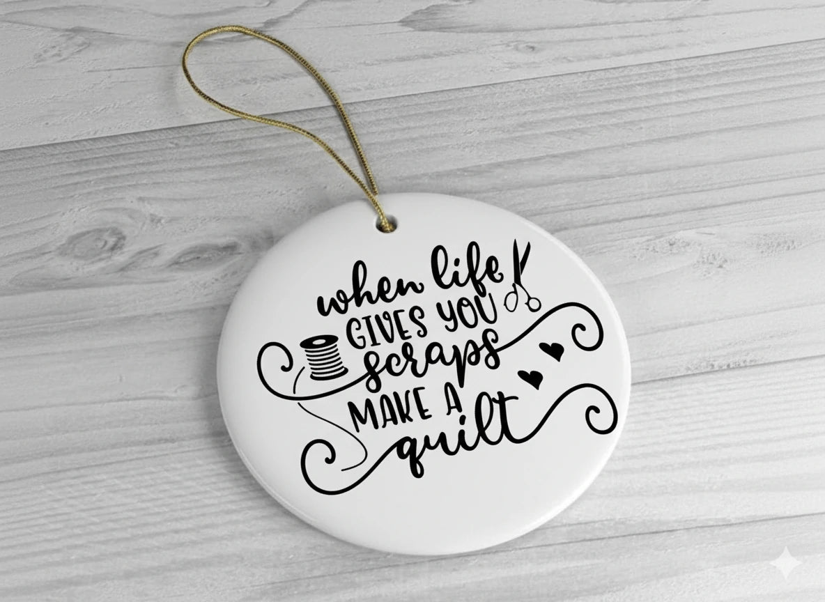 Sewing Christmas Ornament