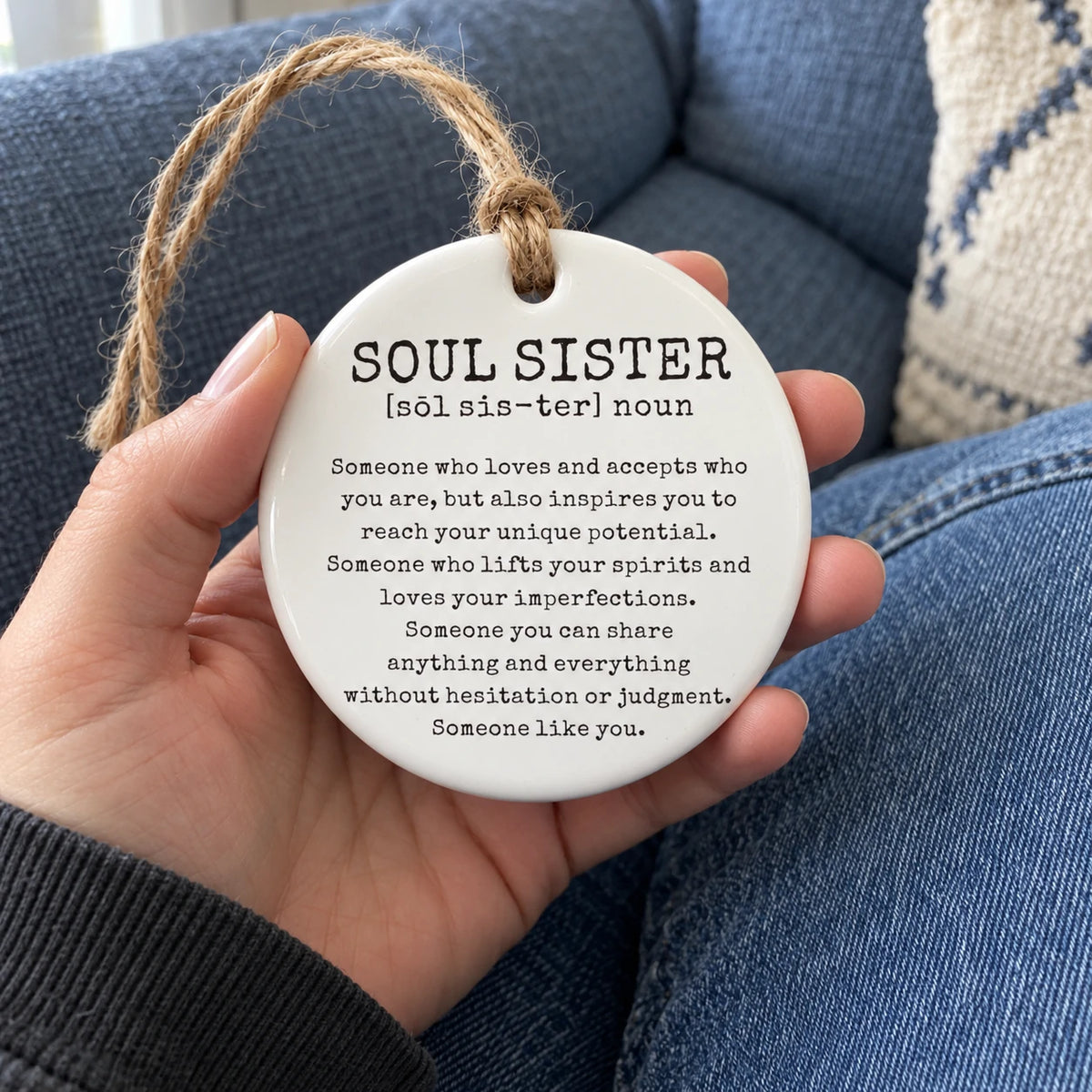Soul Sister Ornament