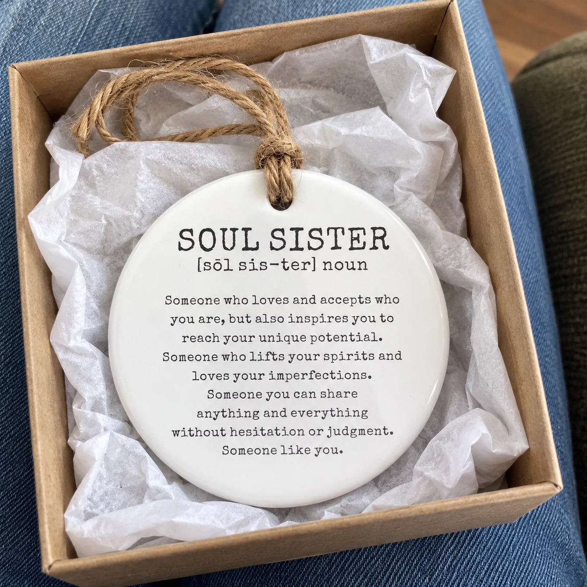 Soul Sister Ornament