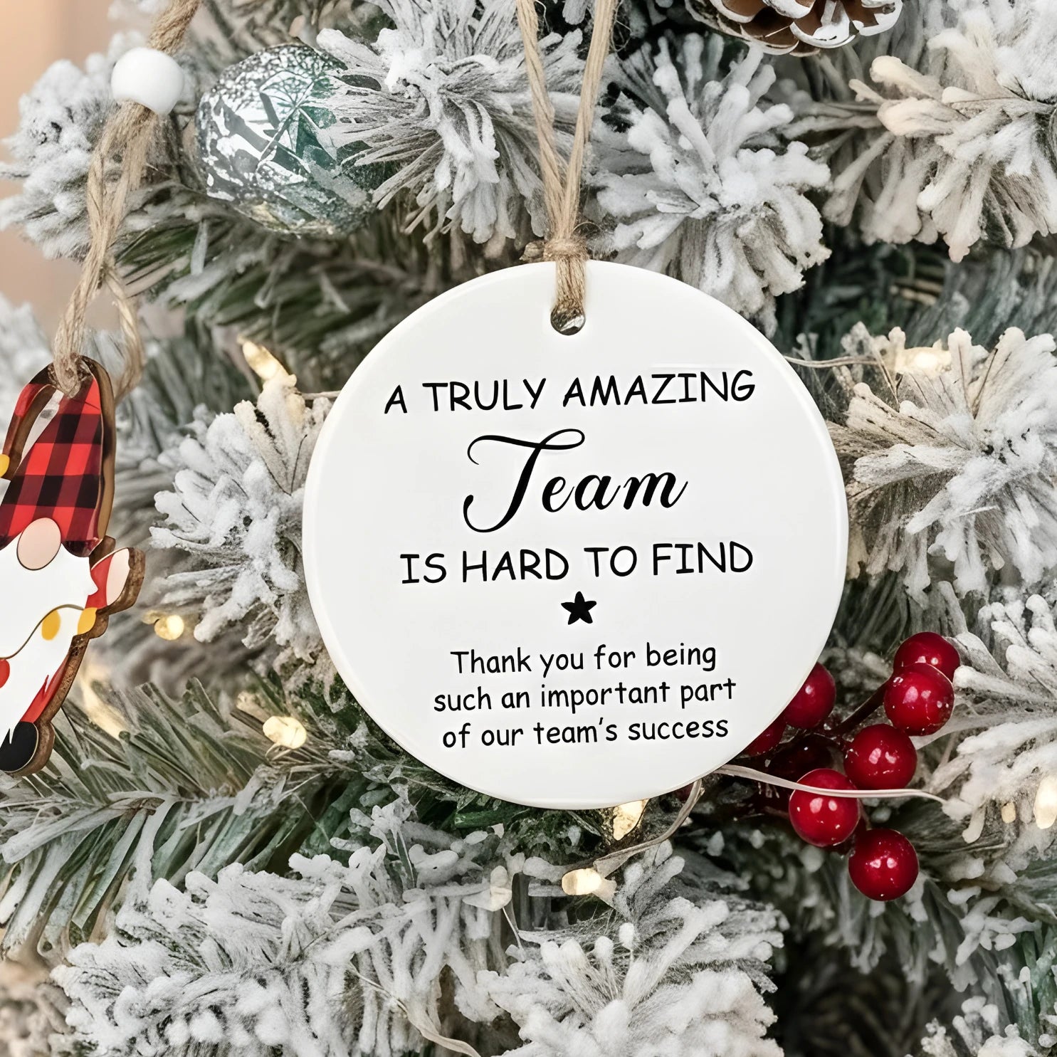 Team & Friendship Appreciation Ornaments