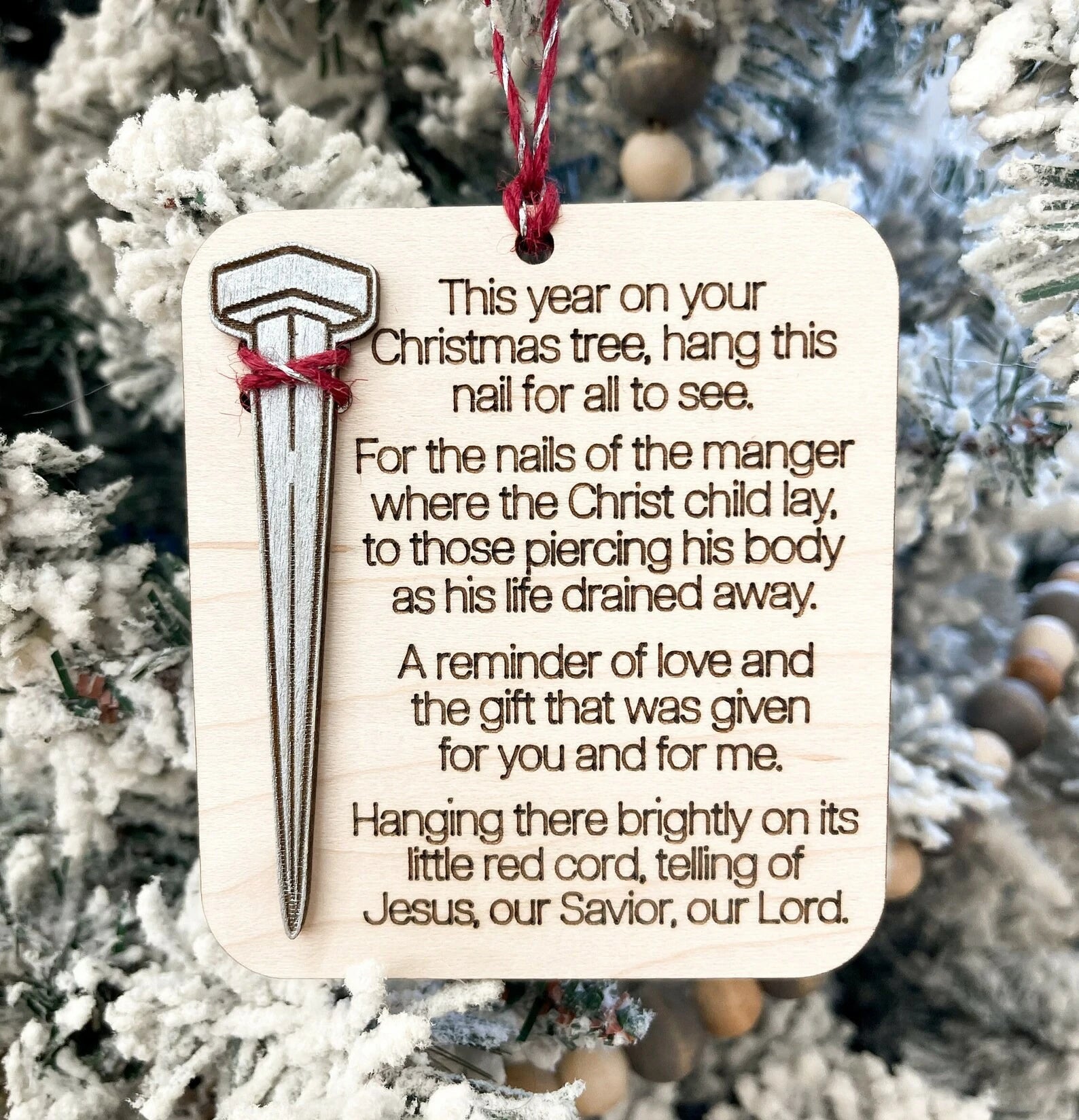 The Christmas Nail Ornament