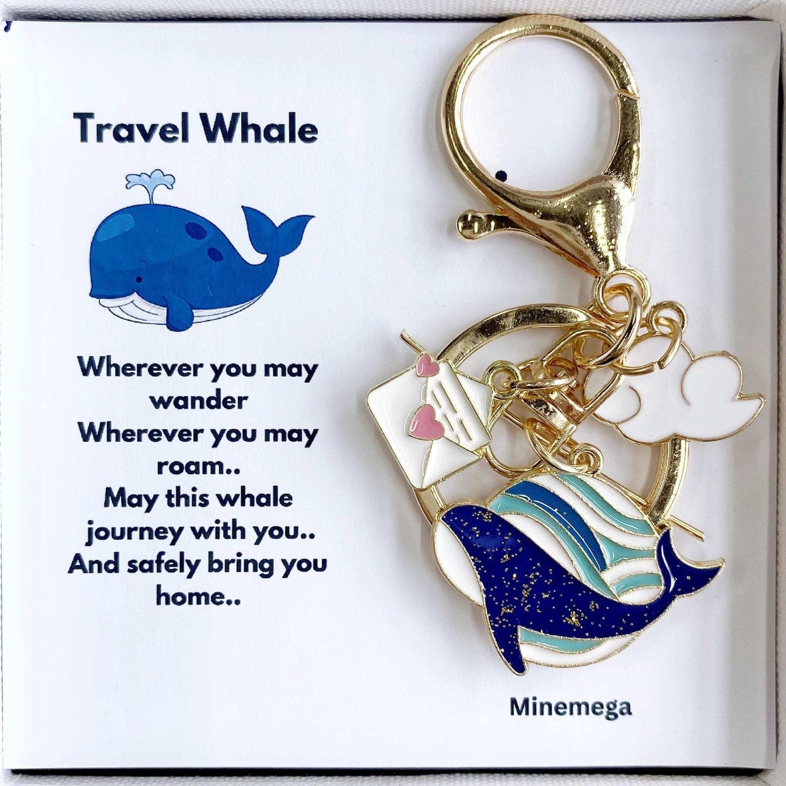 Travel Keychain For Friend