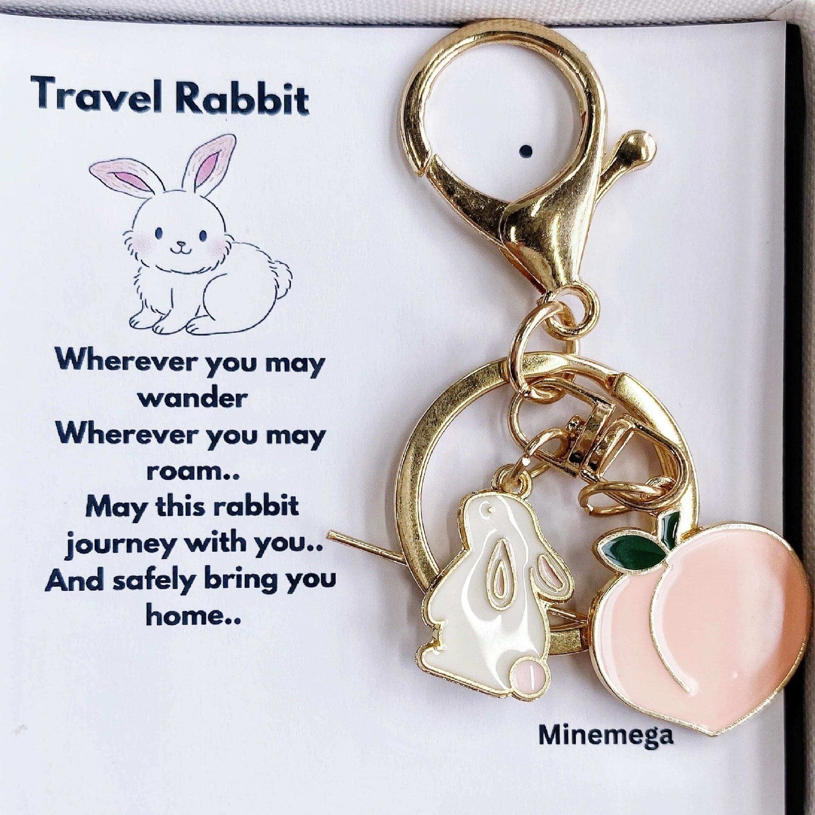 Travel Keychain For Friend
